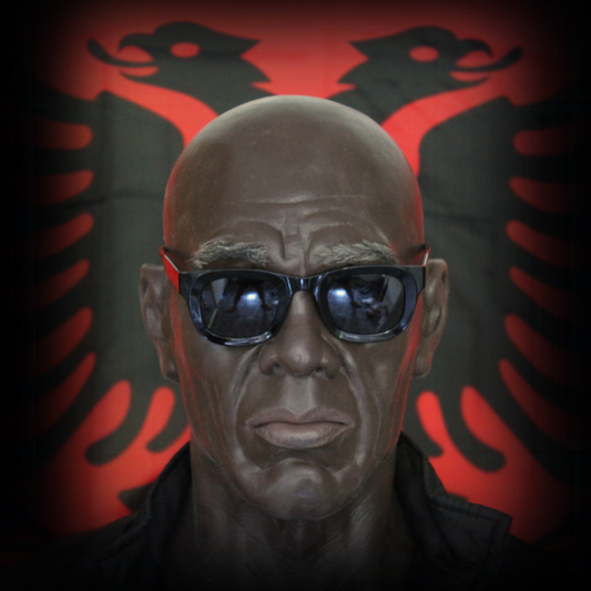 M6 : Masque d'homme noir ultra-réaliste – 35 ans | Masque en silicone réaliste